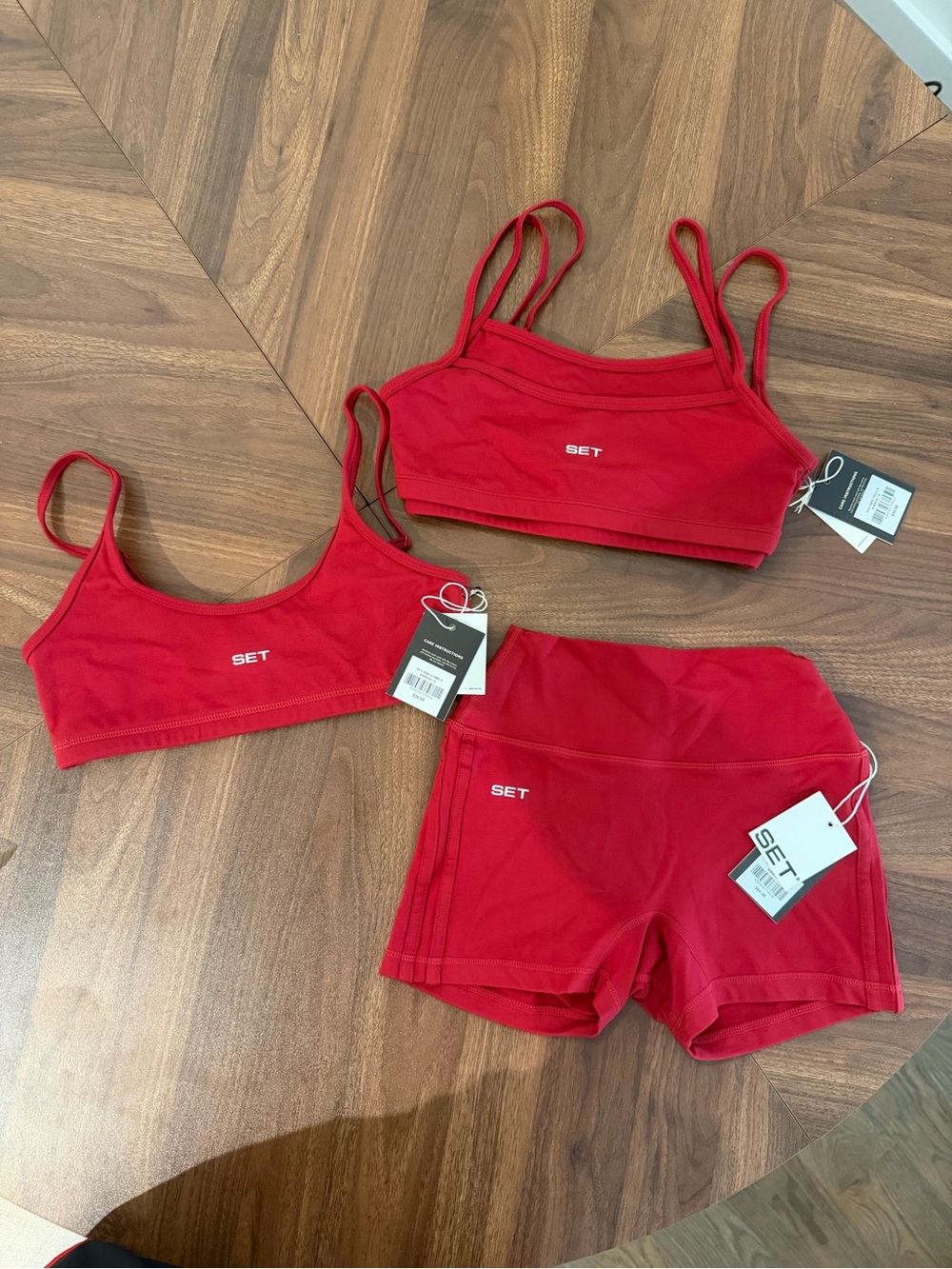 SOLD OUT Set Active State Fair Ribbon XS Short, S Bras